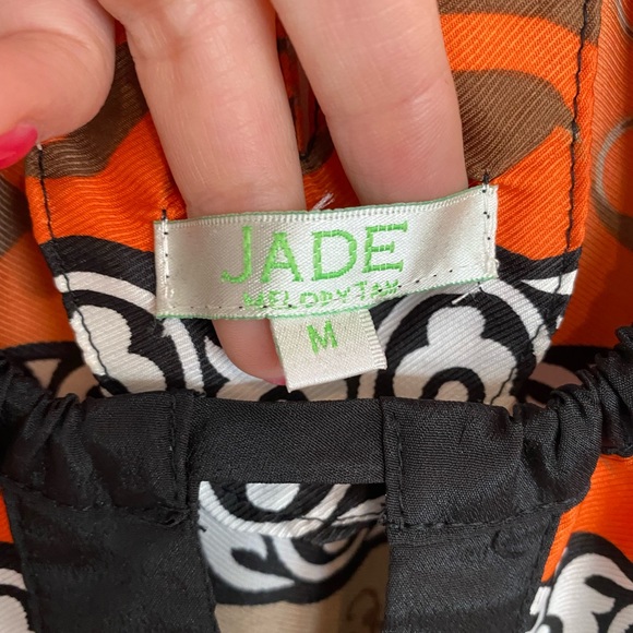 Jade multicolor sleeveless halter-neck tunic, size M - Picture 9 of 11